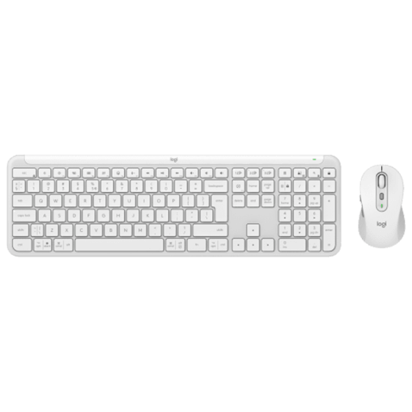 Tastatura & Mouse Logitech MK950 920-012491 English / White photo 1