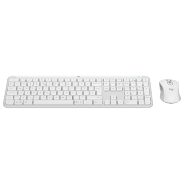 Tastatura & Mouse Logitech MK950 920-012491 English / White photo 2