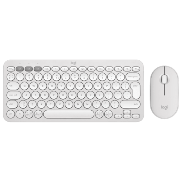 Tastatura & Mouse Logitech Pebble 2 Combo 920-012240 English / White photo 1