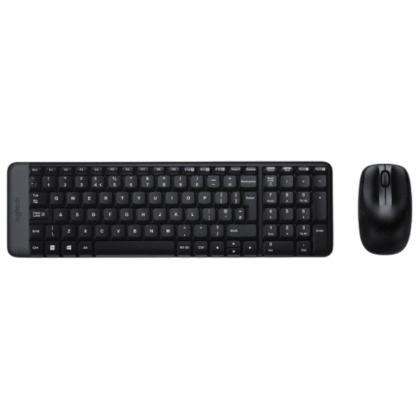 Tastatura & Mouse Logitech Desktop MK220 English / Black photo 1