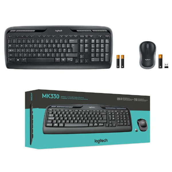 Tastatura & Mouse Logitech Desktop MK330 920-003989 English / Black photo 7