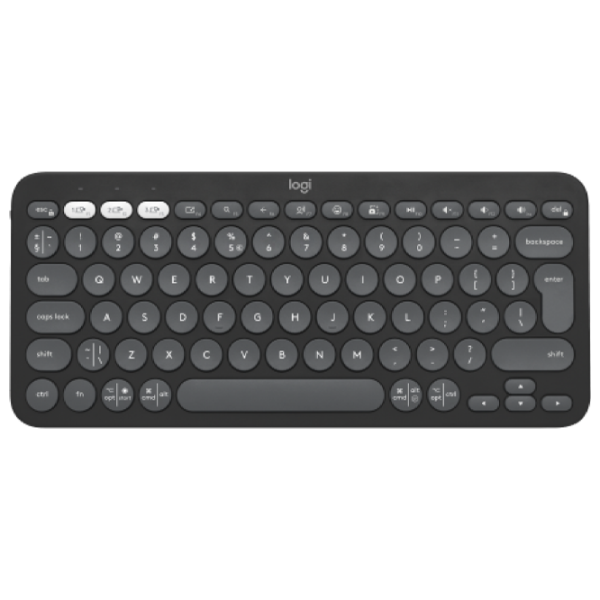Tastatură Logitech Pebble Keys 2 K380S 920-011851 English / Graphite photo 6