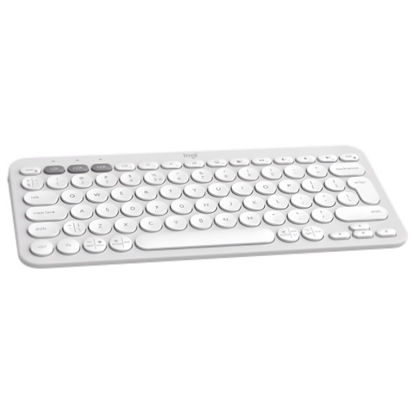 Tastatură Logitech Pebble Keys 2 K380S 920-011852 English / White photo 2