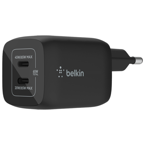 Încărcător de rețea Belkin WCH013VFBK 60 W / Black photo 3
