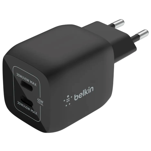 Încărcător de rețea Belkin WCH011VFBK 45 W / Black photo 3