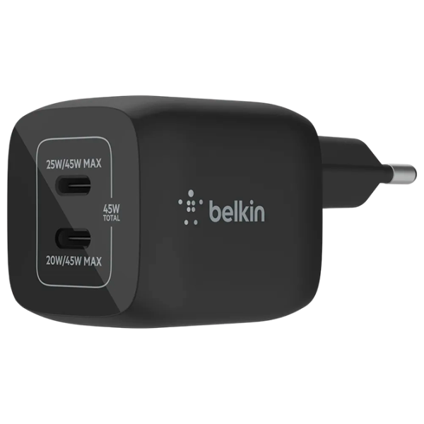 Încărcător de rețea Belkin WCH011VFBK 45 W / Black photo 5