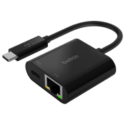 photo Adaptor de rețea Belkin INC001BTBK USB Type-C / Black