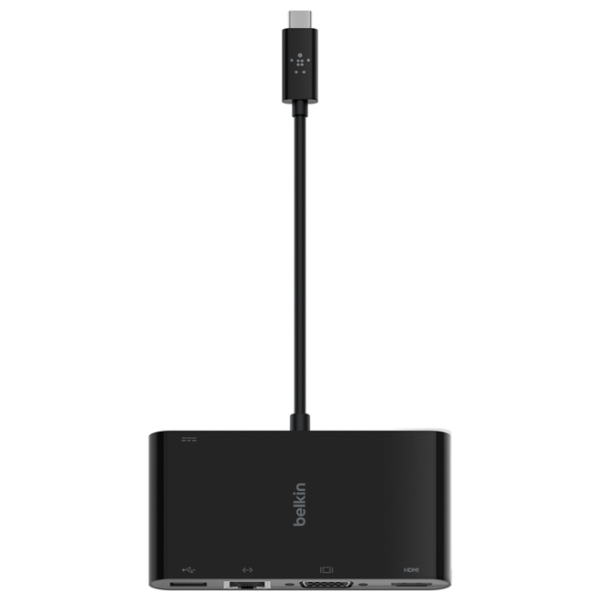 Adaptor Hub Belkin AVC004BT USB Type-C / Black photo 3