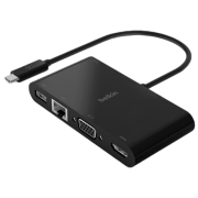 photo Adaptor Hub Belkin AVC004BTBK USB Type-C / Black