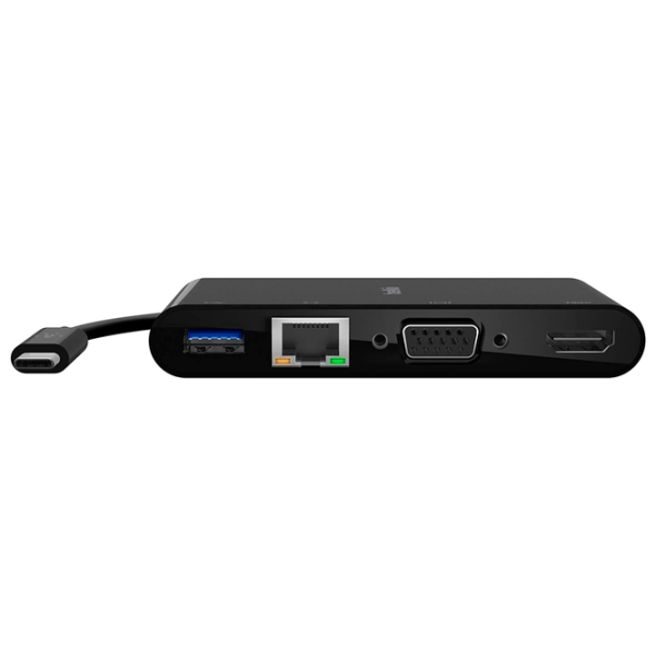 Adaptor Hub Belkin AVC004BTBK USB Type-C / Black photo 2