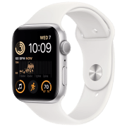 photo Apple Watch SE 2022 44 мм Серебристый/ Белый
