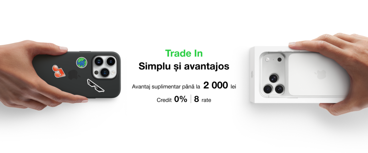 iStore Trade-In - schimbă gadgeturile vechi pe altele noi