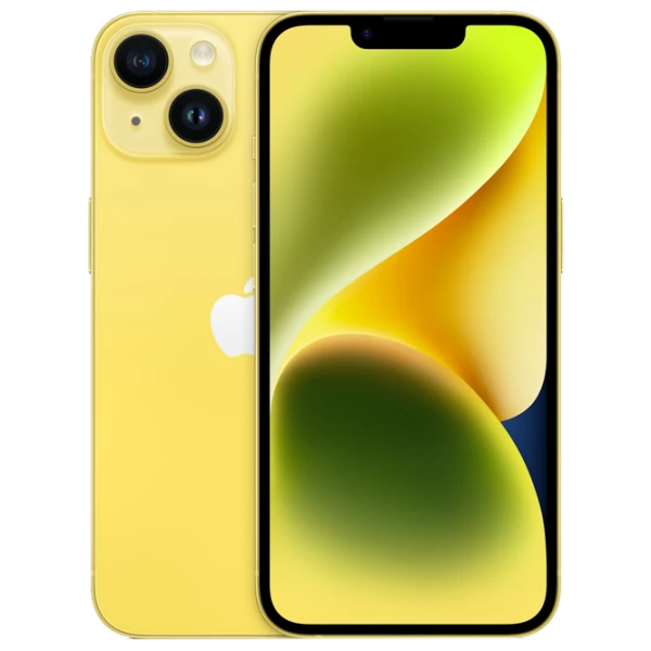 iPhone 14 128 ГБ Single SIM Желтый photo 1