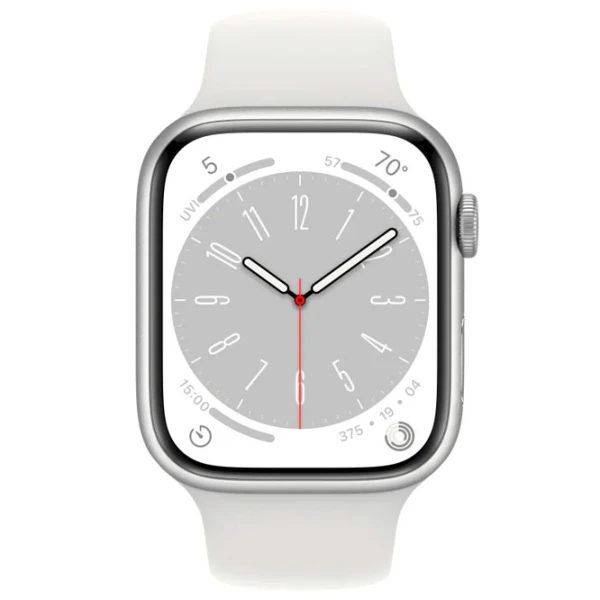 Apple Watch Series 8 45 мм Серебристый/ Белый photo 2