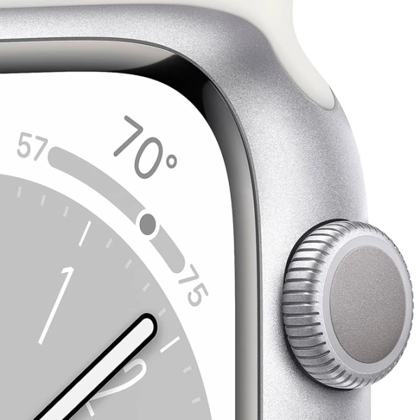 Apple Watch Series 8 45 мм Серебристый/ Белый photo 3