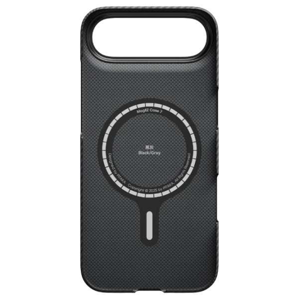 Husă pentru smartphone iPhone Air MagSafe Back / PC / Black-Gray photo 3