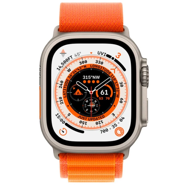 Apple Watch Ultra 49 мм Оранжевый/ Оранжевый photo 2
