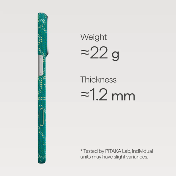 Husă pentru smartphone iPhone 17 Pro MagSafe Back / PC / Green photo 4