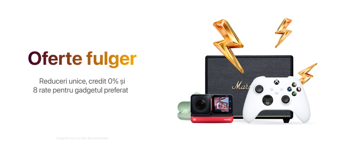 Fii cu ochii pe Ofertele Fulger de la iStore!