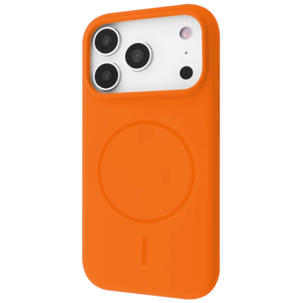 Husă pentru smartphone iPhone 17 Pro MagSafe Back / TPU / Orange photo 1