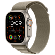 photo Apple Watch Ultra 2 49 mm Natural Titanium / Olive Alpine