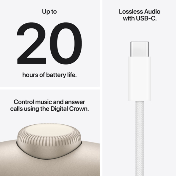 Наушники Apple AirPods Max 2 Starlight photo 5