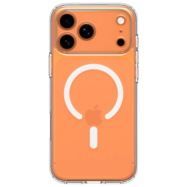 Husă pentru smartphone iPhone 17 Pro MagSafe Back / TPU / Glossy White photo 1