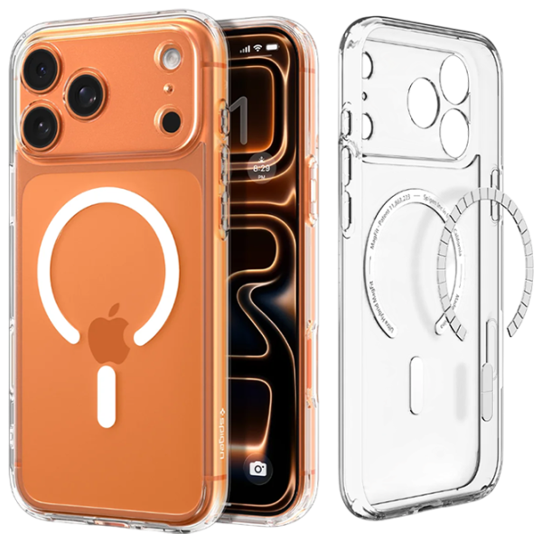 Husă pentru smartphone iPhone 17 Pro MagSafe Back / TPU / Glossy White photo 2