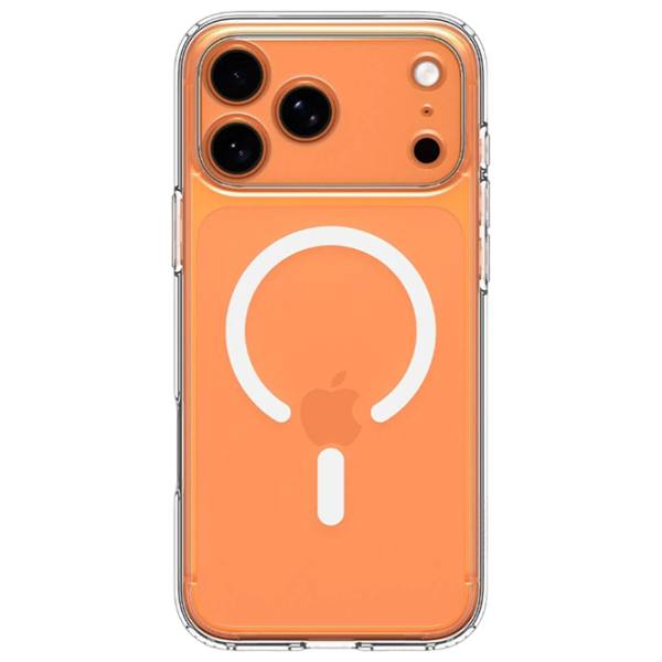 Husă pentru smartphone iPhone 17 Pro Max MagSafe Back / TPU / Glossy White photo 1