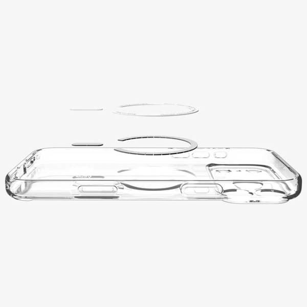 Husă pentru smartphone iPhone 17 Pro Max MagSafe Back / TPU / Transparent photo 4