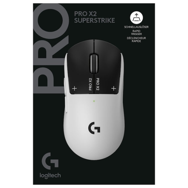 Mouse Logitech PRO X2 Superstrike HITS White photo 6
