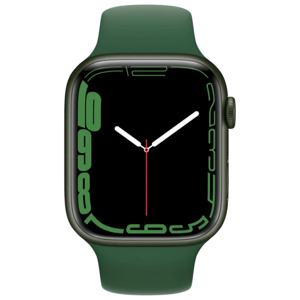 Apple Watch Series 7 45 мм Зелёный/ Clover Sport photo 2
