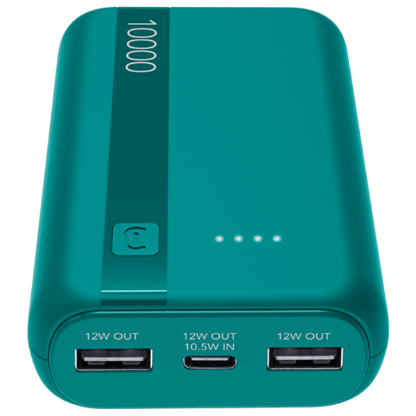 Power Bank Cellularline Essential 10000 mAh / 12 W / Blue photo 1