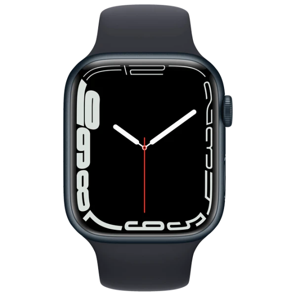 Apple Watch Series 7 45 mm Black/ Midnight Sport photo 2