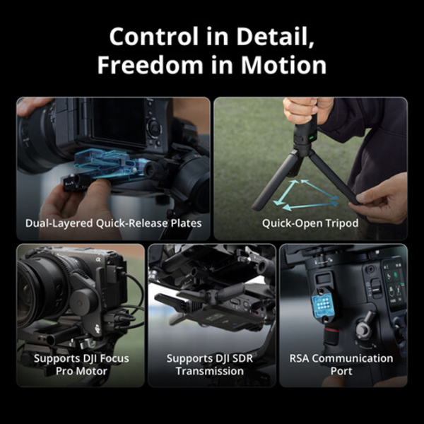 Stabilizator DJI RS 5 Black photo 8