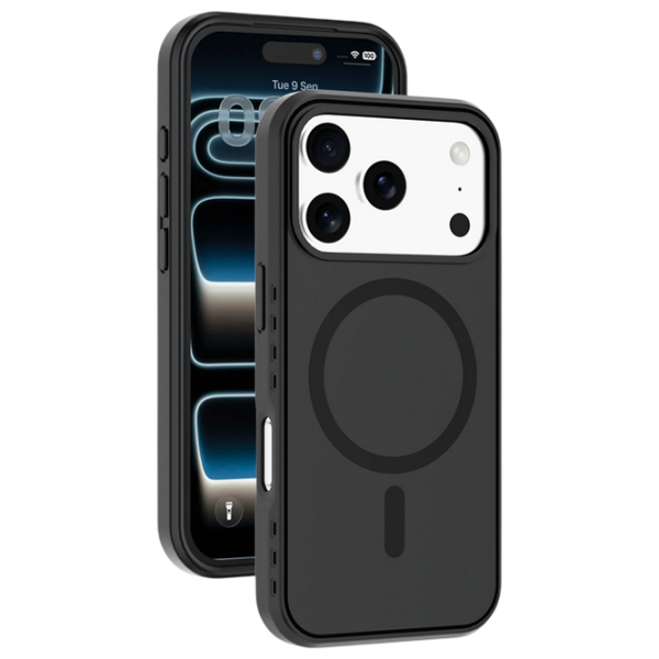 Husă pentru smartphone iPhone 17 Pro Max MagSafe Back / TPU / Black photo 2