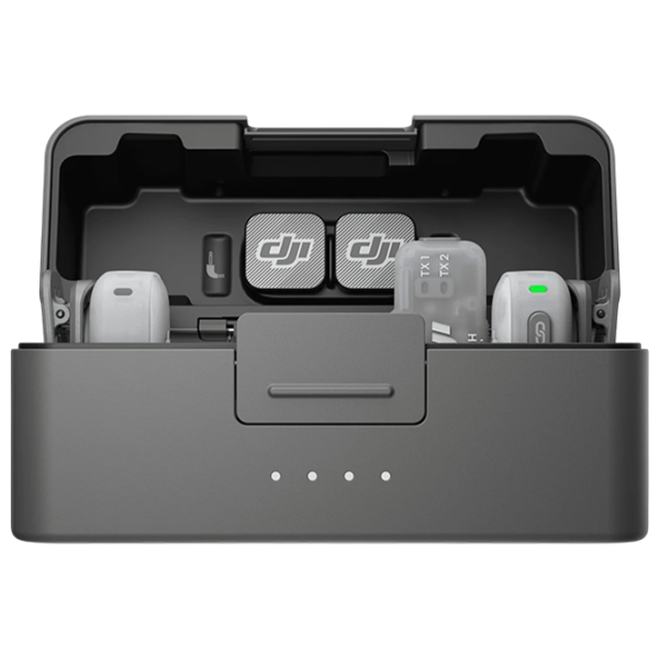 Microfon DJI Mic Mini 2 (2 TX + 1 Mobile RX + Charging Case) Black photo 1