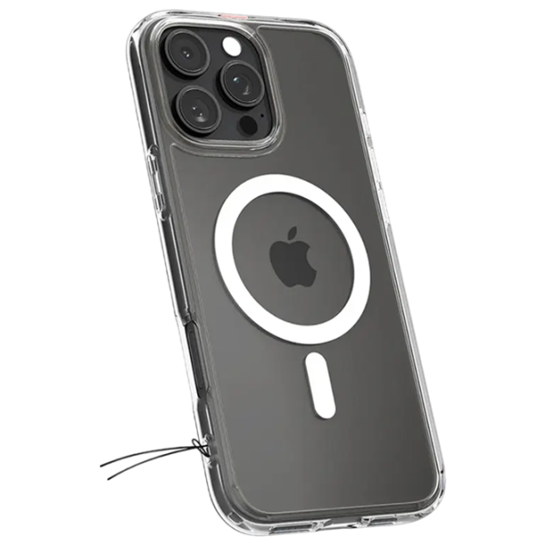 Husă pentru smartphone iPhone 16 Pro MagSafe Back / TPU / White photo 1