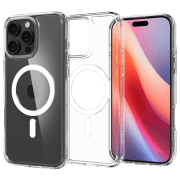 photo Husă pentru smartphone iPhone 16 Pro MagSafe Back / TPU / White