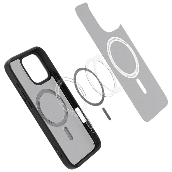 Husă pentru smartphone iPhone 16 Pro MagSafe Back / TPU / Black photo 2
