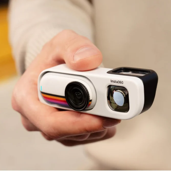 Cameră action Insta360 GO 3S Retro Bundle Special Edition 12 MP Canvas White photo 9