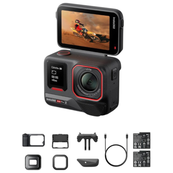 Cameră action Insta360 Ace Pro 2 Videography Bundle Limited Edition 50 MP Black photo 1