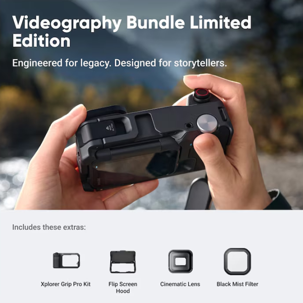 Cameră action Insta360 Ace Pro 2 Videography Bundle Limited Edition 50 MP Black photo 6