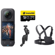photo Cameră action Insta360 X5 Cycling Bundle 72 MP Black