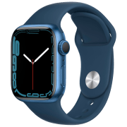 photo Apple Watch Series 7 41 mm Blue/ Abyss Blue Sport