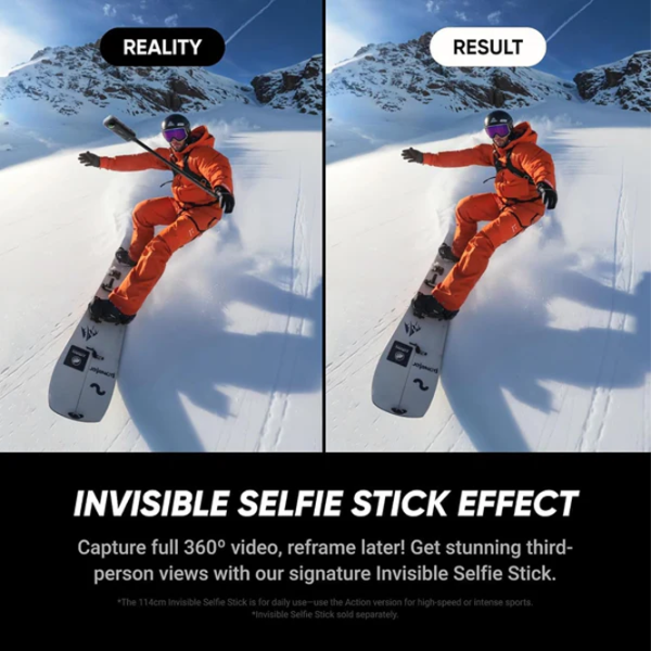 Cameră action Insta360 X5 Cycling Bundle 72 MP Black photo 11