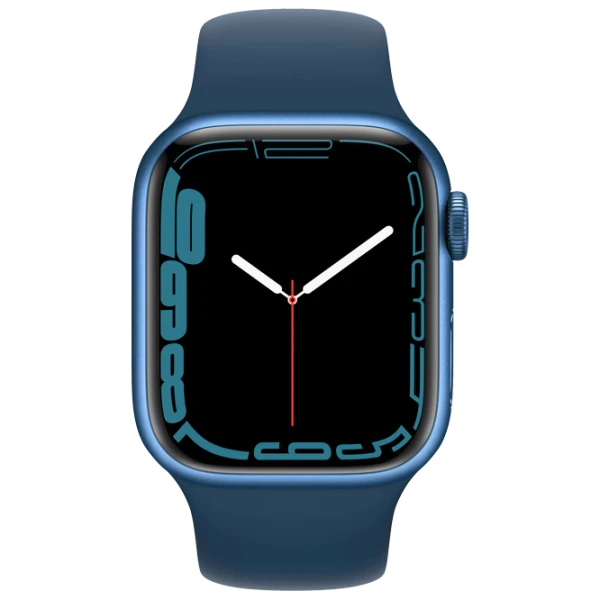 Apple Watch Series 7 41 мм Синий/ Abyss Blue Sport photo 2