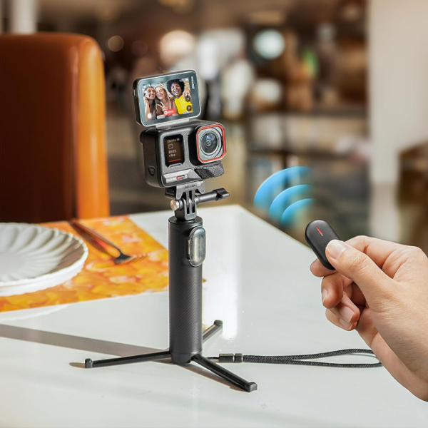 Trepied Insta360 Mini 2-in-1 2.0 Remote Kit Black photo 4