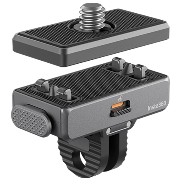 Fixator Insta360 Quick Release Mount 2.0 Black photo 2