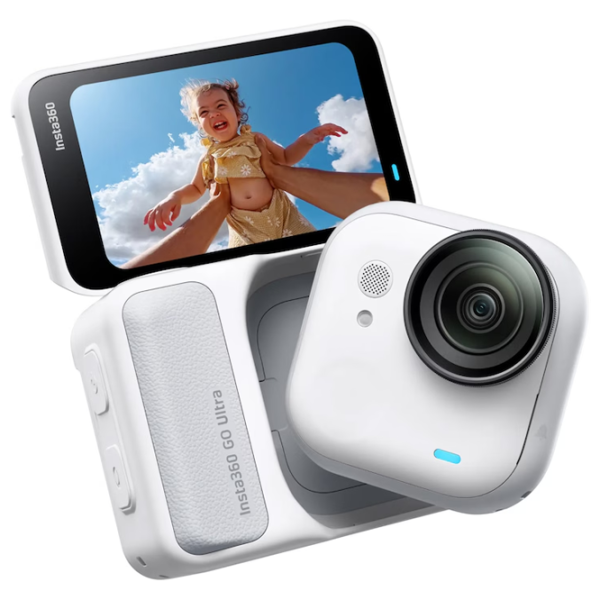 Cameră action Insta360 GO Ultra Creator Bundle 50 MP Arctic White photo 5